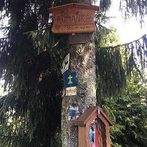 Adam Farny na vrcholu Romanka (23.10.2022 10:47)