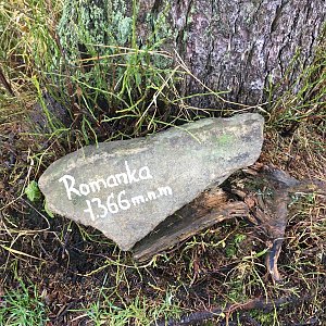 Jana Jedináková na vrcholu Romanka (23.10.2022 10:47)