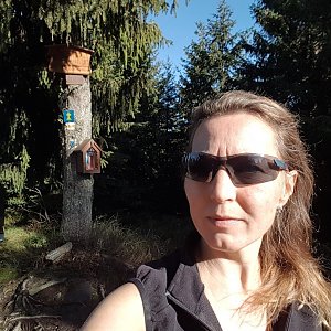 Marcela Kubíčková na vrcholu Romanka (23.10.2022 13:00)