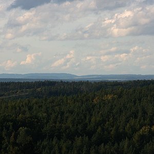 Bouřka on the summit of Paní hora (8.9.2022 18:02)