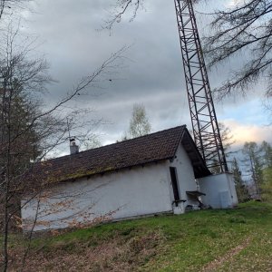 Mykas na vrcholu Godula (18.4.2025 19:06)