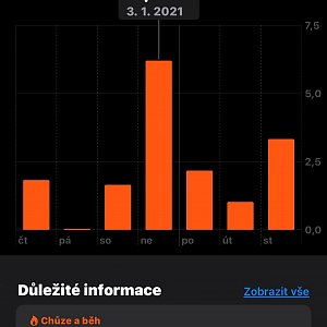 Lucie Malyszová na vrcholu Godula (3.1.2021 10:00)