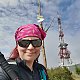 Daniela Vajsová na vrcholu Skrzyczne