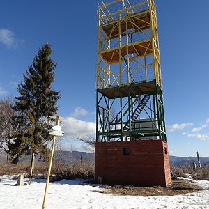 Norbert Mogyorósi na vrcholu Turecká (25.2.2017 10:20)