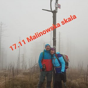 Goro na vrcholu Malinowska Skala (17.11.2021 12:00)