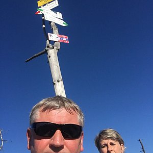 V+R na vrcholu Malinowska Skala (1.8.2020 8:10)