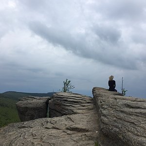 Kačička na vrcholu Malinowska Skala (5.6.2021 12:00)