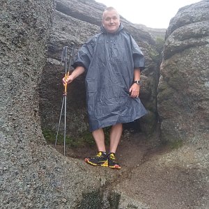 Michael na vrcholu Malinowska Skala (26.8.2021 12:19)