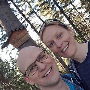 Jarda na vrcholu Smrček (14.4.2022 17:33)