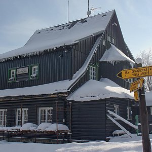 Czylok Pavel na vrcholu Ropička (3.3.2018 15:11)