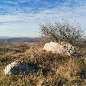 Šárka on the summit of Růžový vrch (28.12.2024 12:11)