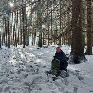 Evík na vrcholu Čupel (24.1.2021 12:36)