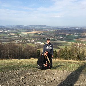 Kristýna na vrcholu Prašivá (13.4.2020 9:58)