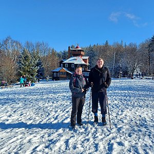 Evík na vrcholu Prašivá (24.1.2021 14:05)