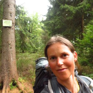 Iveta Válová na vrcholu U červeného kříže (22.9.2023 16:34)