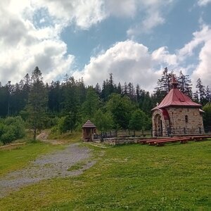 Černý rytíř on the summit of Muřinkový vrch (13.7.2024 15:31)