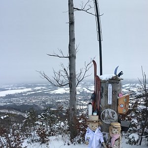 Sebastian na vrcholu Ondřejník (13.12.2021 12:00)