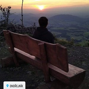 Luki Kraus na vrcholu Ondřejník (29.10.2021 17:00)