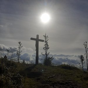 Marcela Pitříková na vrcholu Ondřejník (2.10.2022 14:44)