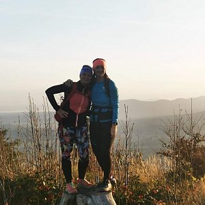 Kateřina Turčeková na vrcholu Ondřejník (30.10.2022 6:30)