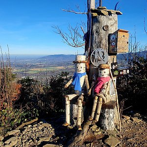 Tereza na vrcholu Ondřejník (12.11.2022 14:00)
