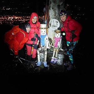 Kateřina Turčeková na vrcholu Ondřejník (25.11.2022 17:00)