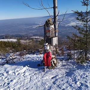 OndraCz na vrcholu Ondřejník (25.1.2020 11:48)