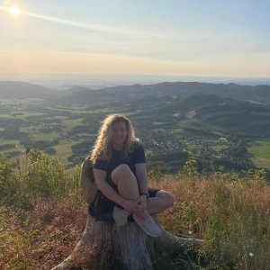 daja.cz na vrcholu Ondřejník (11.7.2023 19:03)