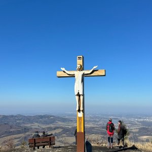 Jakub Kotzot na vrcholu Ondřejník (28.2.2026 13:05)