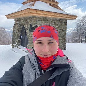 Nikalasova na vrcholu Ondřejník (22.3.2021 9:49)