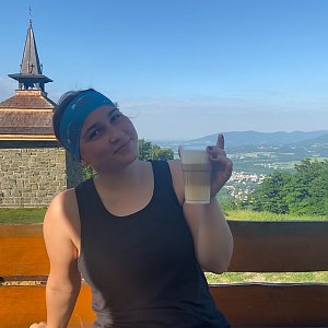 Nikalasova na vrcholu Ondřejník (16.6.2021 18:01)