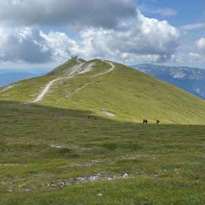 Martin Matějka na vrcholu Donnerkogel (20.7.2025 12:40)