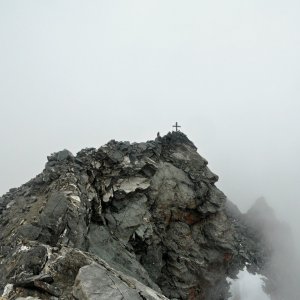 ThrasherVojti on the summit of Ankogel (11.9.2020 15:10)