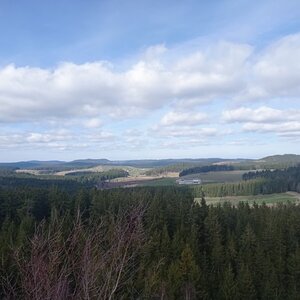 Veronika Burdová na vrcholu Jankusmauer (17.3.2024 13:20)