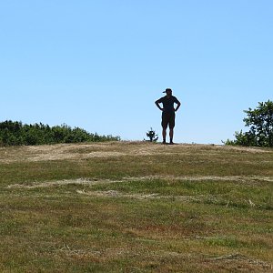 Jaroslav Flidr na vrcholu Beckov (18.6.2022)