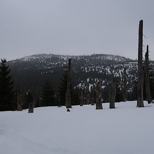 Bouřka na vrcholu V koutě (3.4.2021 17:15)