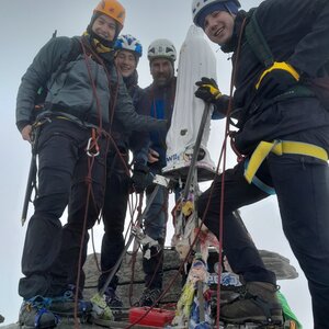 Bodik on the summit of Gran Paradiso (2.8.2023 10:51)