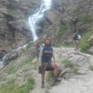 Krtek on the summit of Gran Paradiso (8.7.2021 0:00)