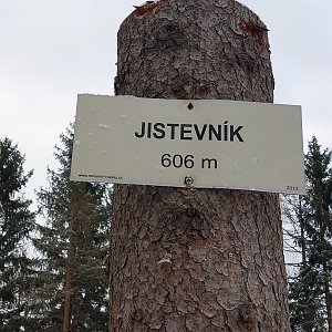 Cyklista 73 on the summit of Jistevník (10.4.2022 9:11)