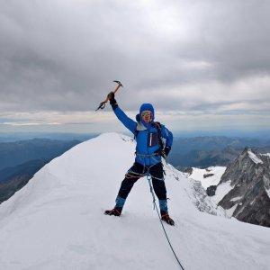 Jiří Králík na vrcholu Weissmies (27.7.2025 11:36)