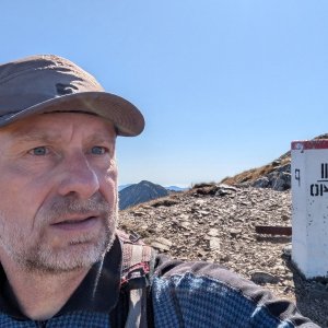 Michal na vrcholu Blyšť / Błyszcz (20.9.2025 12:54)