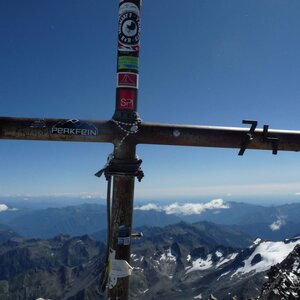Bodik na vrcholu Lagginhorn (6.9.2015 13:00)