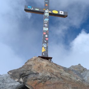Michal na vrcholu Lagginhorn (31.8.2026 16:20)