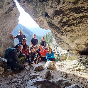 Baru na vrcholu Jaskinia Mylna (28.9.2021 10:50)
