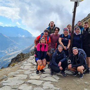 Baru na vrcholu Krzyzne (26.9.2021 12:35)