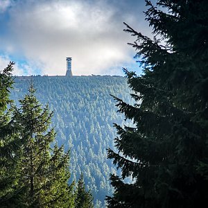 Jiří Králík na vrcholu Źmijowiec J2 (6.11.2022 12:19)
