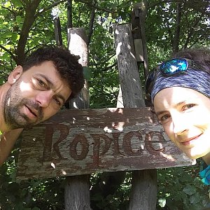 Babunka159 na vrcholu Ropice (15.6.2018 15:35)