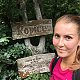 Natálie Cváčková na vrcholu Ropice (15.7.2018 13:40)