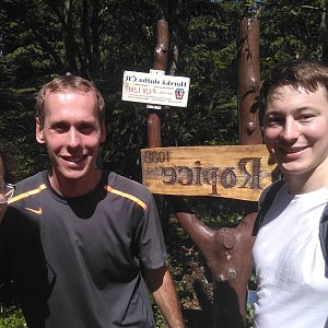 Radek na vrcholu Ropice (6.7.2020 14:58)