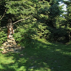 Katka na vrcholu Ropice (8.8.2020 9:09)